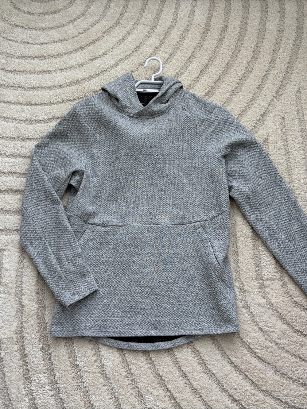 Men's Lululemon Hoodie Textured Grey
